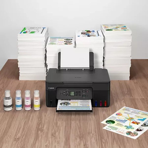 Canon PIXMA Colour 3-in-1 Refillable MegaTank Printer - Black | G3570 MEGA TANK from Canon - DID Electrical