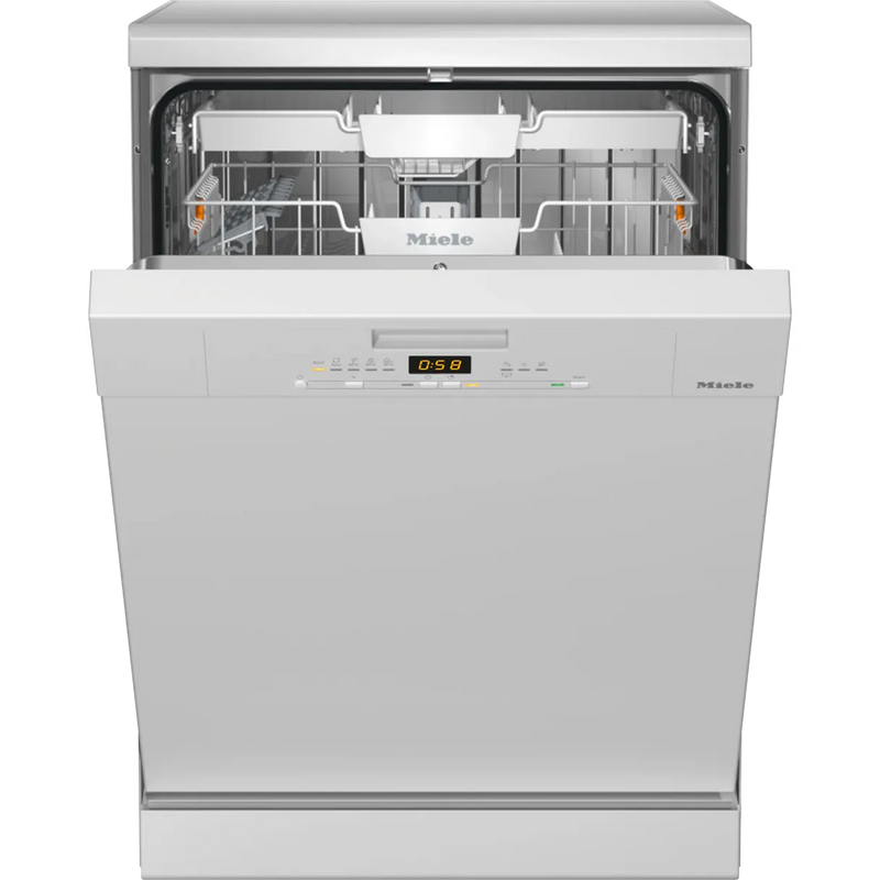 Miele 60cm 14 Place Freestanding Standard Dishwasher - Brilliant White | G5110SC from Miele - DID Electrical