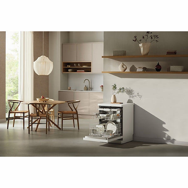 Miele 60cm 14 Place Freestanding Standard Dishwasher - Brilliant White | G5110SC from Miele - DID Electrical