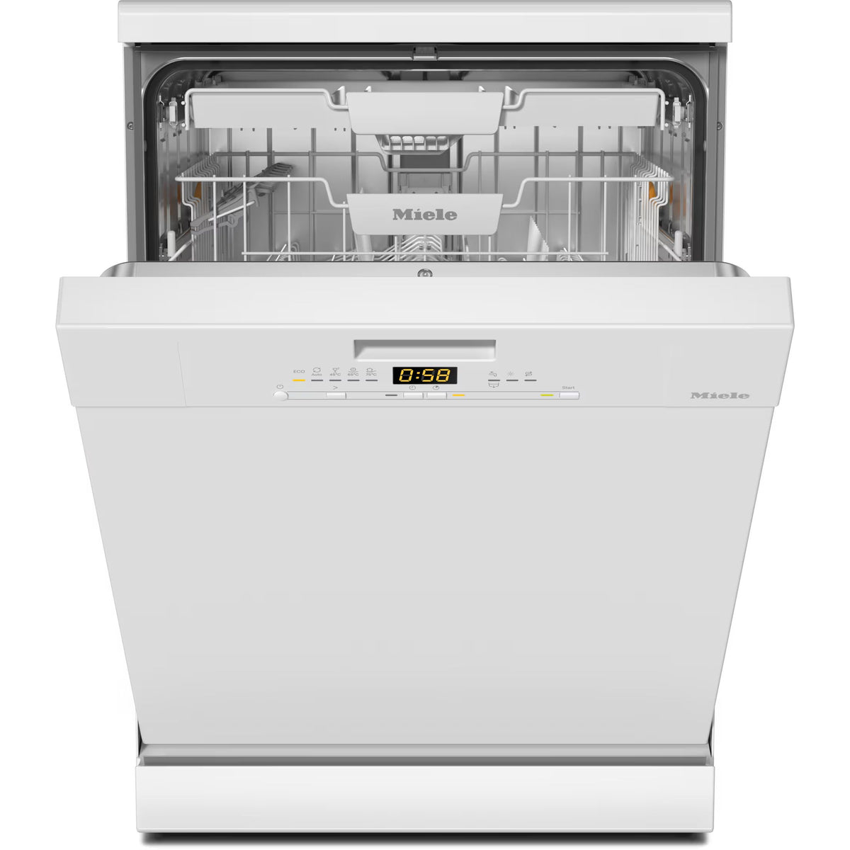 Miele Active 60CM Freestanding Standard Dishwasher - Brilliant White | G 5611 SC from Miele - DID Electrical