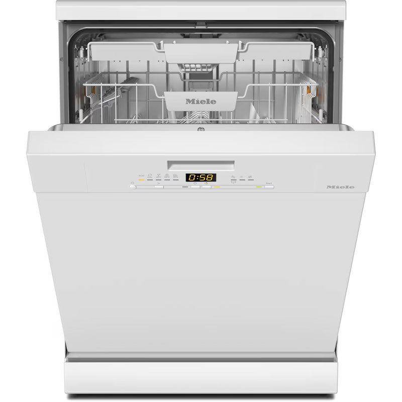 Miele Active 60CM Freestanding Standard Dishwasher - Brilliant White | G 5611 SC from Miele - DID Electrical
