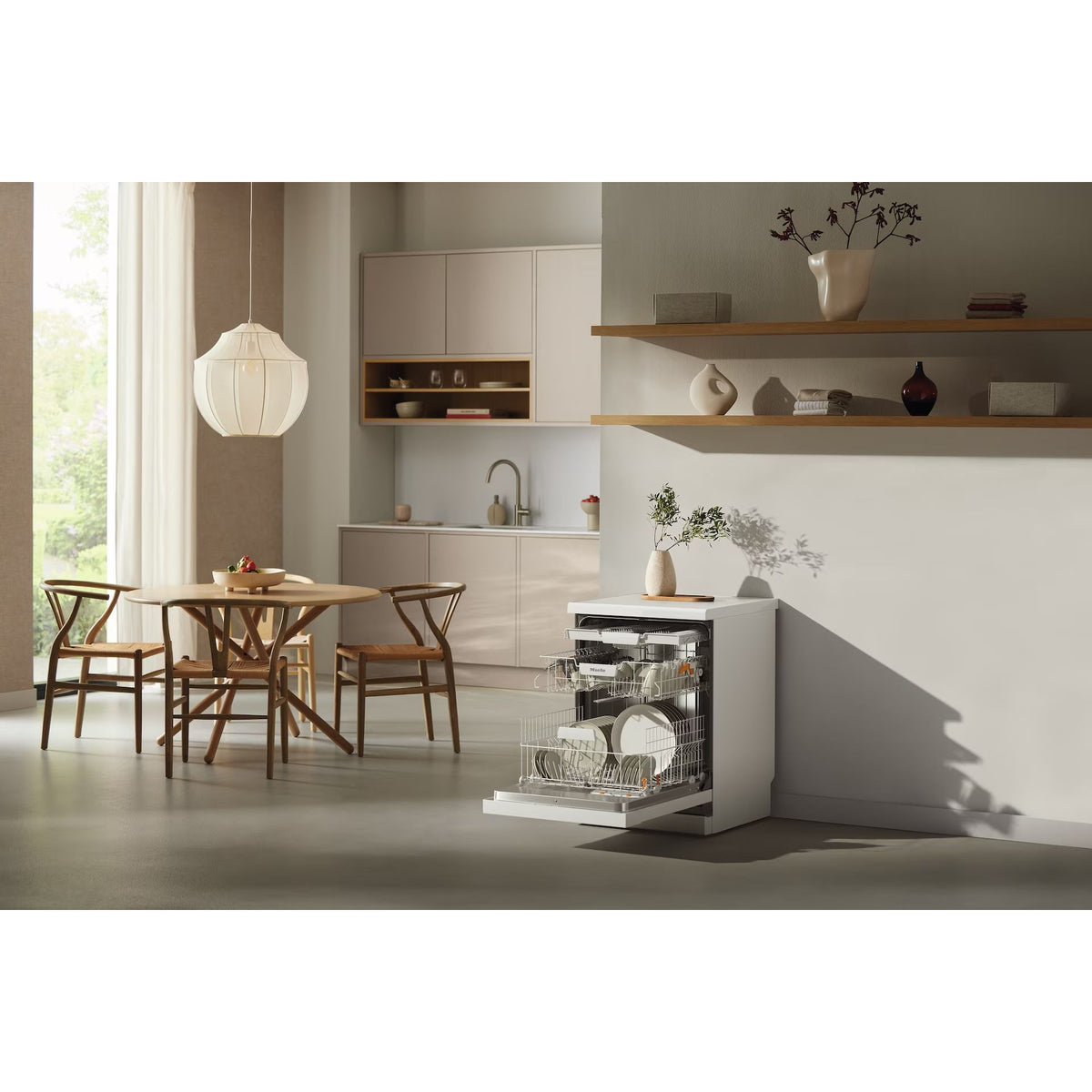 Miele Active 60CM Freestanding Standard Dishwasher - Brilliant White | G 5611 SC from Miele - DID Electrical
