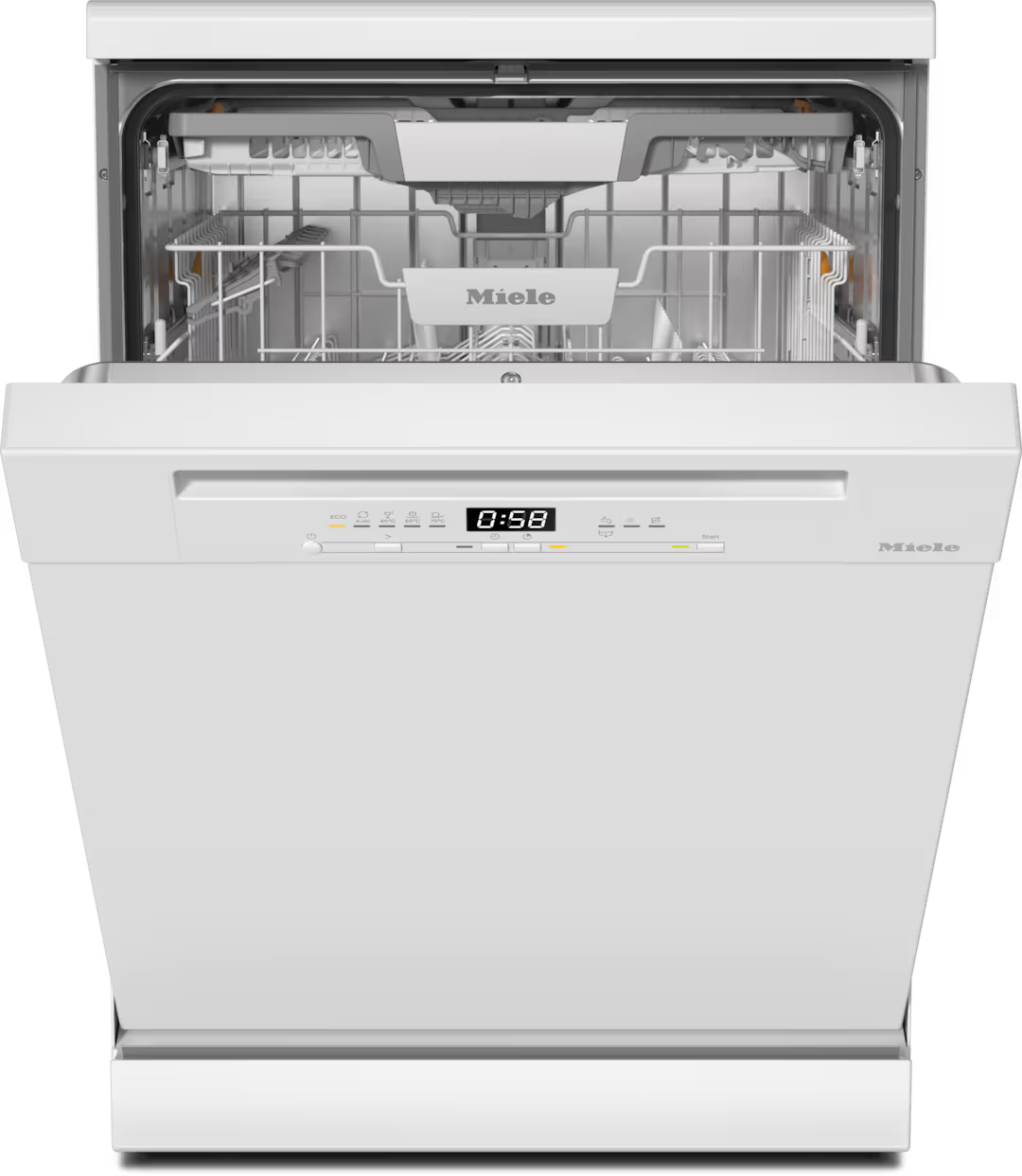 Miele Active Plus 60CM Freestanding Standard Dishwasher - Brilliant White | G 5811 SC