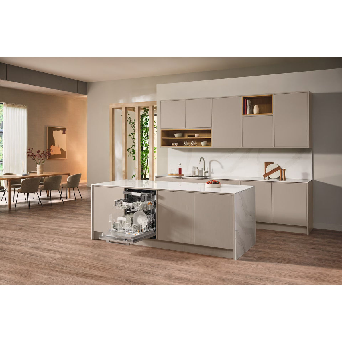Miele Active Plus 60CM Fully Integrated Standard Dishwasher - Stainless Steel | G 5851 SCVI from Miele - DID Electrical