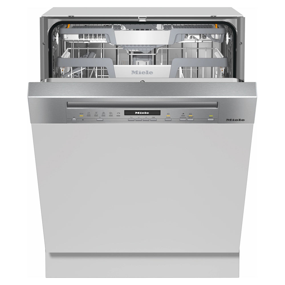 Miele 60CM 14 Place Semi Integrated Standard Dishwasher -  Stainless steel  | G7100SCi from Miele - DID Electrical