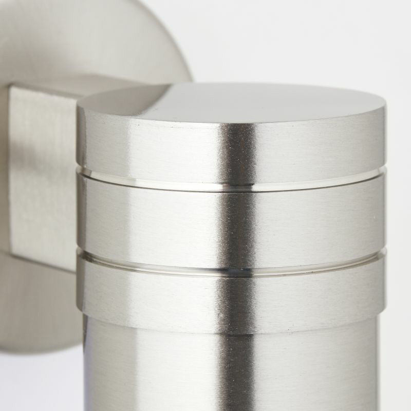 Brilliant 1 Light 3W Hanni LED Outdoor Wall Light - Stainless Steel | G96229/82 from Brilliant - DID Electrical