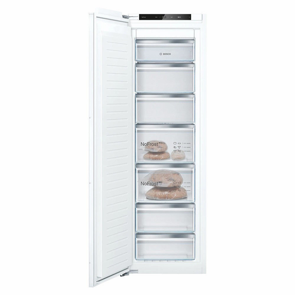 Bosch Series 4 212L Frost Free Built-In Freezer - White | GIN81VEE0G from Bosch - DID Electrical