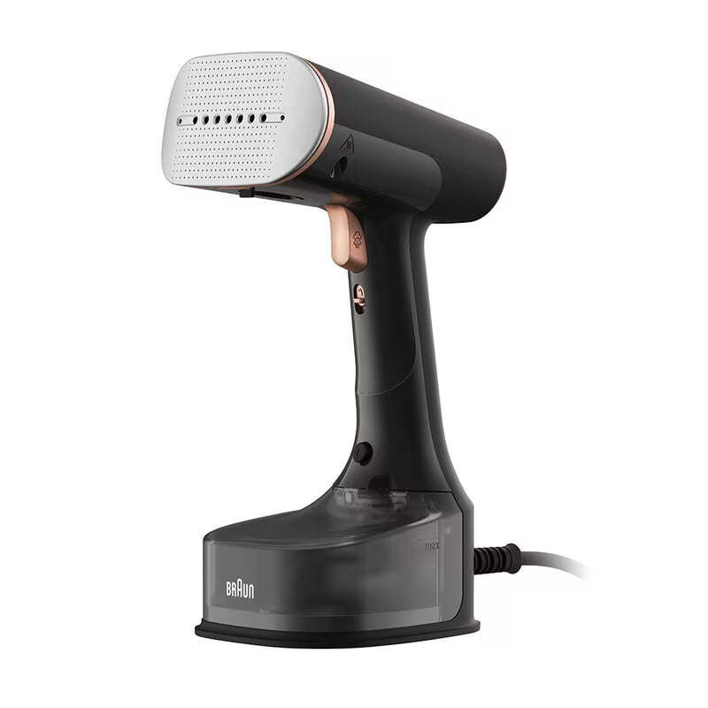 Braun QuickStyle 7 1600W Garment Steamer - Black & Copper | GS7077BK from Braun - DID Electrical