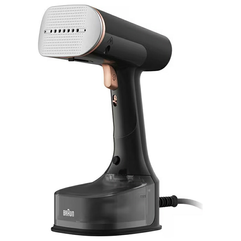 Braun QuickStyle 7 1600W Garment Steamer - Black & Copper | GS7077BK from Braun - DID Electrical