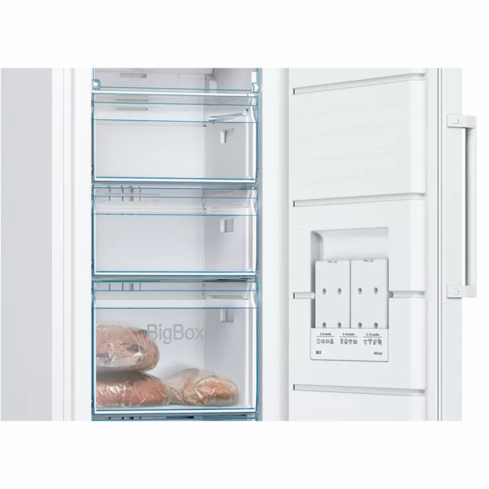Bosch Series 4 200L Frost Free Freestanding Freezer - White | GSN29VWEVG from Bosch - DID Electrical