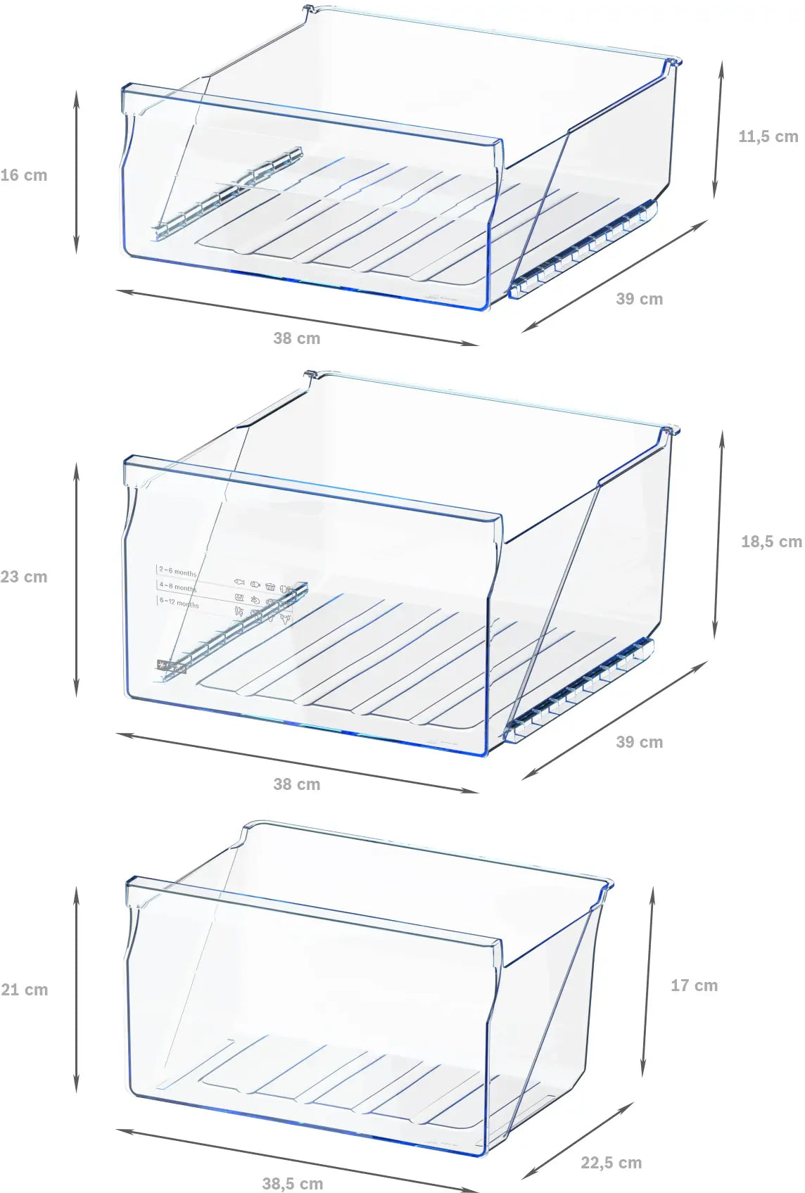 Bosch Series 2 83L Freestanding Under Counter Freezer - White | GTV15NWEBG