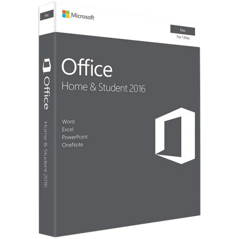 Microsoft Office 2016 Mac Home & Student Software License - 1 Device | GZA-00873