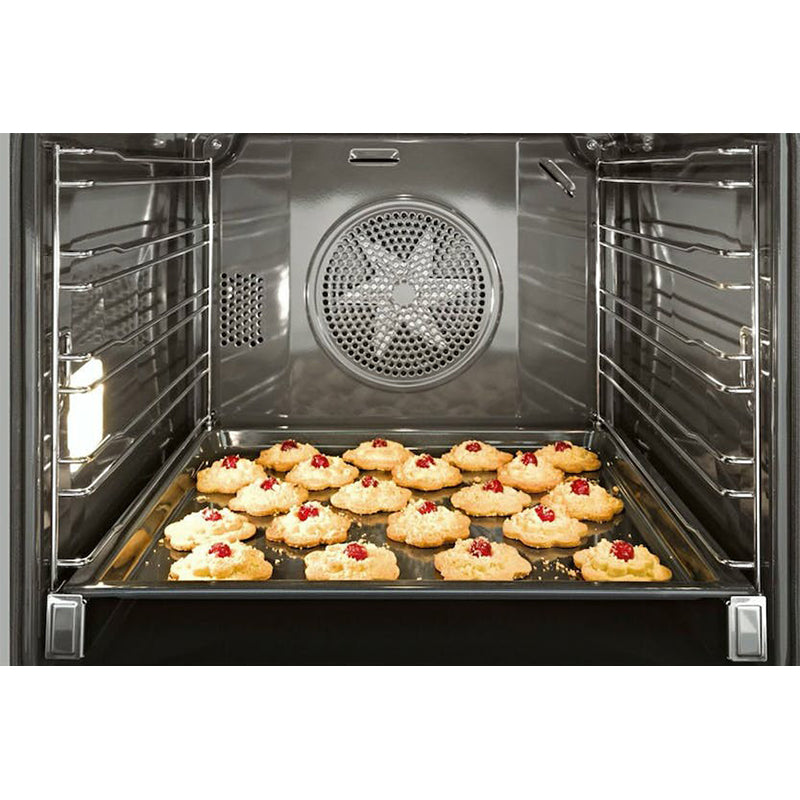 Miele 76L Built-In Electric Single Oven - Black &amp; Clean Steel | H2860BP from Miele - DID Electrical
