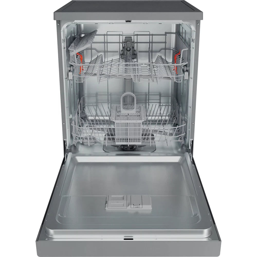 Hotpoint Hydroforce 14 Place Freestanding Standard Dishwasher - Inox | H2FHL626X UK from Hotpoint - DID Electrical