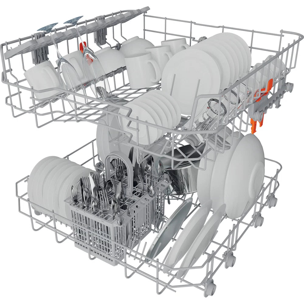 Hotpoint Hydroforce 14 Place Freestanding Standard Dishwasher - Inox | H2FHL626X UK from Hotpoint - DID Electrical