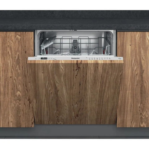 Hotpoint 14 Place Built-In Standard Dishwasher - Silver | H2IHD526UK
