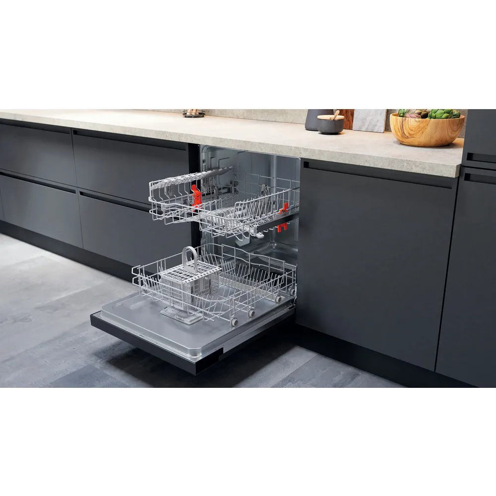 Hotpoint 60CM Built-In Standard Dishwasher - Inox | H3BL626XUK from Hotpoint - DID Electrical