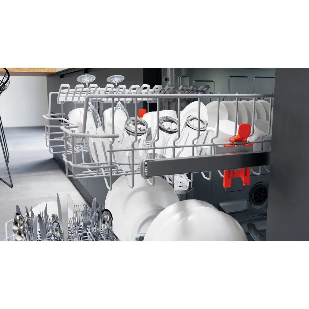 Hotpoint 60CM Built-In Standard Dishwasher - Inox | H3BL626XUK from Hotpoint - DID Electrical