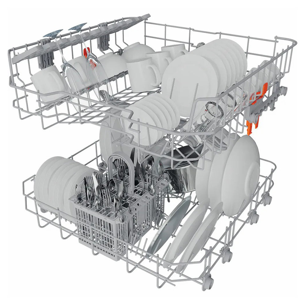 Hotpoint 60CM Built-In Standard Dishwasher - Inox | H3BL626XUK from Hotpoint - DID Electrical