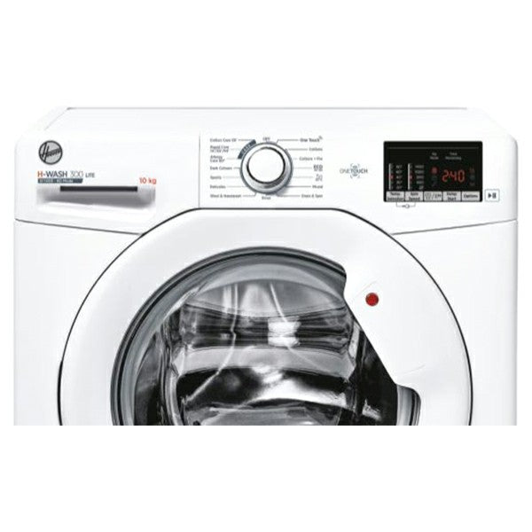 Hoover H-Wash 300 Lite 10KG Freestanding Washing Machine - White | H3W 4102DAE/1-80 from Hoover - DID Electrical