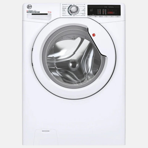 Hoover H-Wash 300 Lite 10KG 1400RPM Freestanding Washing Machine - White | H3WO4105TA4/1-80