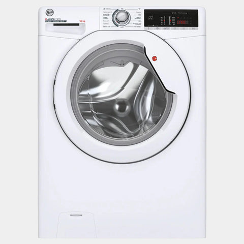Hoover H-Wash 300 Lite 10KG 1400RPM Freestanding Washing Machine - White | H3WO4105TA4/1-80