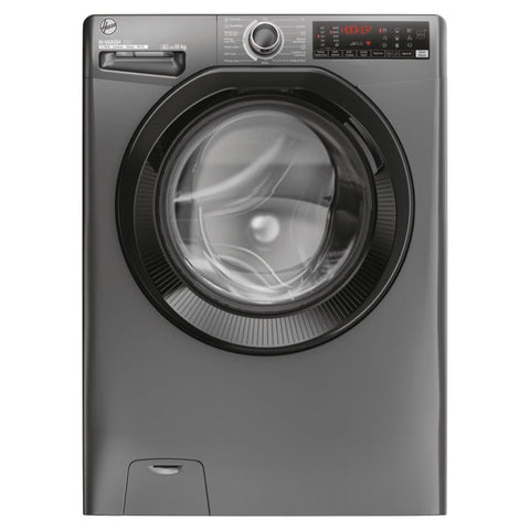 Hoover H-Wash 350 10KG 1400RPM Freestanding Washing Machine - Anthracite | H3WPS4106TAMBR80