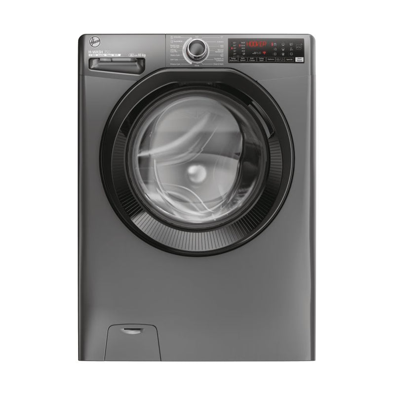 Hoover H-Wash 350 10KG 1400RPM Freestanding Washing Machine - Anthracite | H3WPS4106TAMBR80 from Hoover - DID Electrical