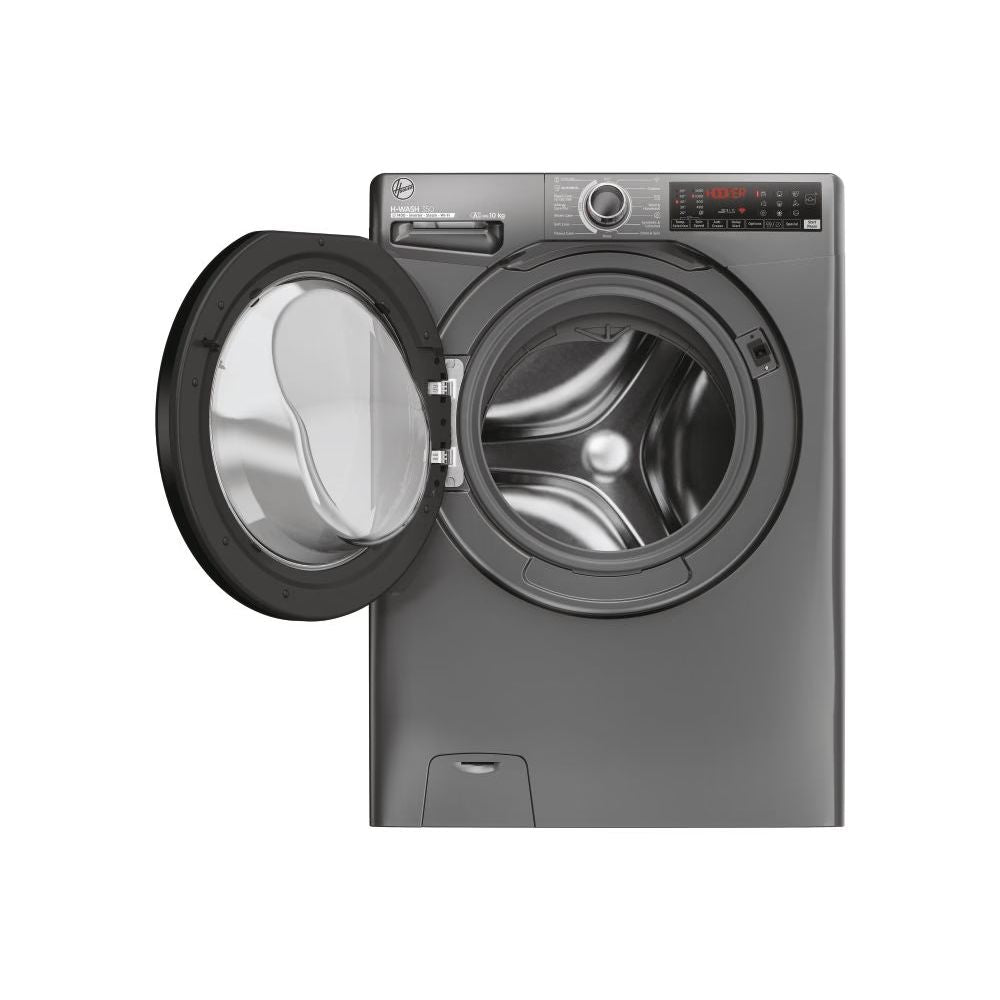 Hoover H-Wash 350 10KG 1400RPM Freestanding Washing Machine - Anthracite | H3WPS4106TAMBR80 from Hoover - DID Electrical