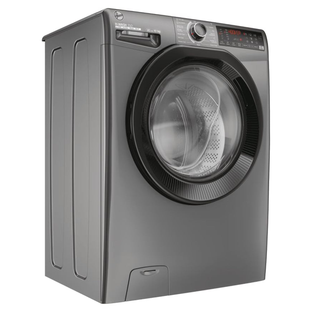 Hoover H-Wash 350 10KG 1400RPM Freestanding Washing Machine - Anthracite | H3WPS4106TAMBR80 from Hoover - DID Electrical