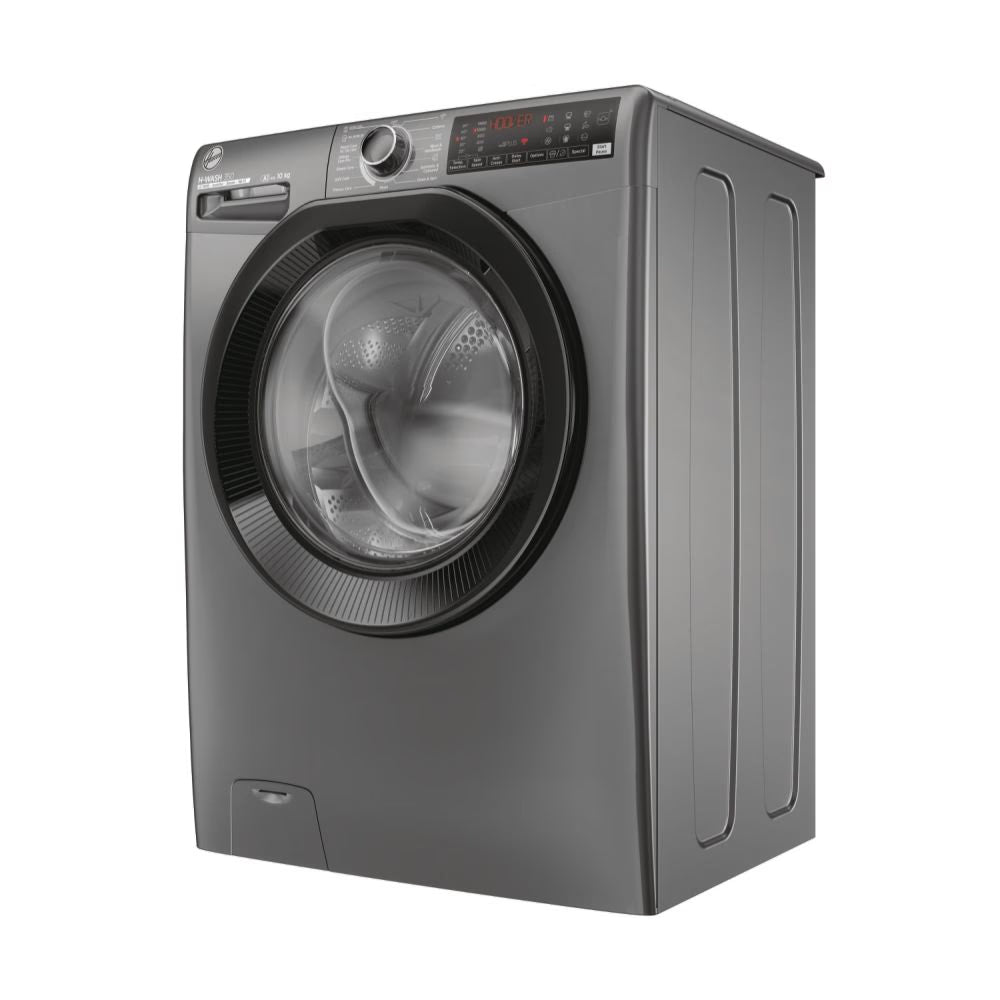 Hoover H-Wash 350 10KG 1400RPM Freestanding Washing Machine - Anthracite | H3WPS4106TAMBR80 from Hoover - DID Electrical