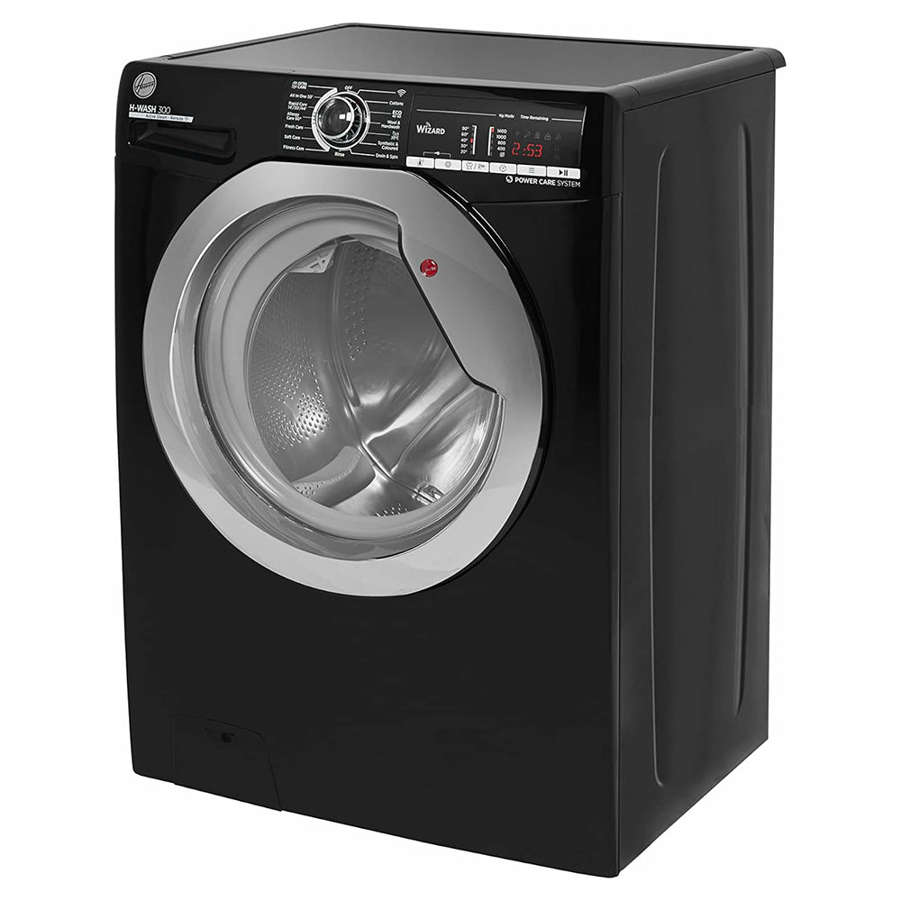 Hoover 9KG 1400 Spin Freestanding Washing Machine - Black | H3WS495TACBE from Hoover - DID Electrical