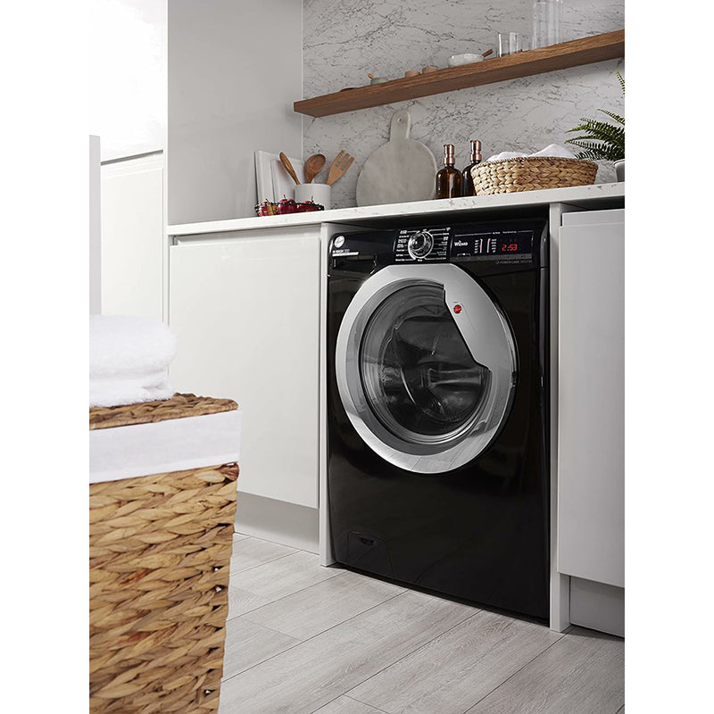 Hoover 9KG 1400 Spin Freestanding Washing Machine - Black | H3WS495TACBE from Hoover - DID Electrical