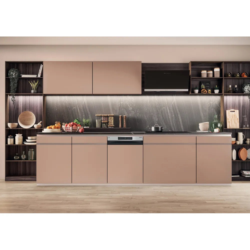 Hotpoint MaxiSpace 60CM Built-In Standard Dishwasher - Inox | H5PC15M6UK