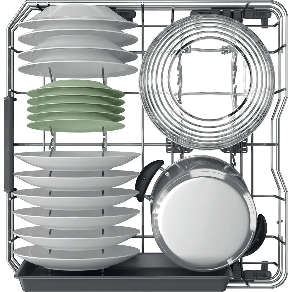 Hotpoint MaxiSpace 60CM Built-In Standard Dishwasher - Inox | H5PC15M6UK