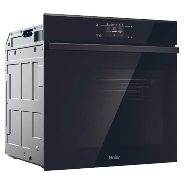 Haier Series 6 78L Built-In Multifunction Electric Single Oven - Black | H6 ID66C3HTB1 from Haier - DID Electrical