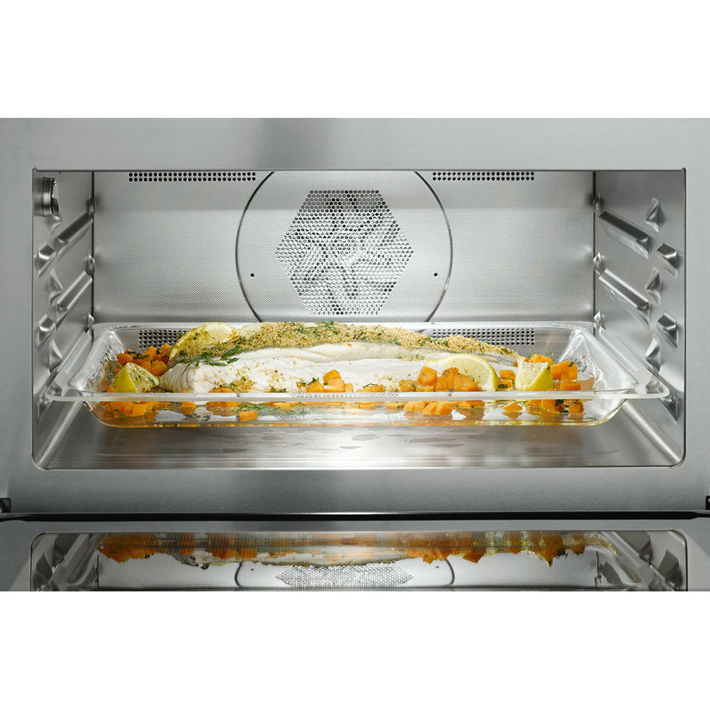 Miele 43L Built-In Combi Microwave Oven - Stainless Steel | H7240BM from Miele - DID Electrical