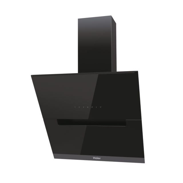 Haier I-Link 60CM Chimney Cooker Hood - Black | HADG6DS46BWIFI from Haier - DID Electrical