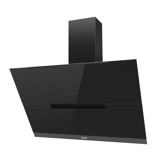 Haier I-Link 90CM Chimney Cooker Hood - Black | HADG9CS46BWIFI from Haier - DID Electrical