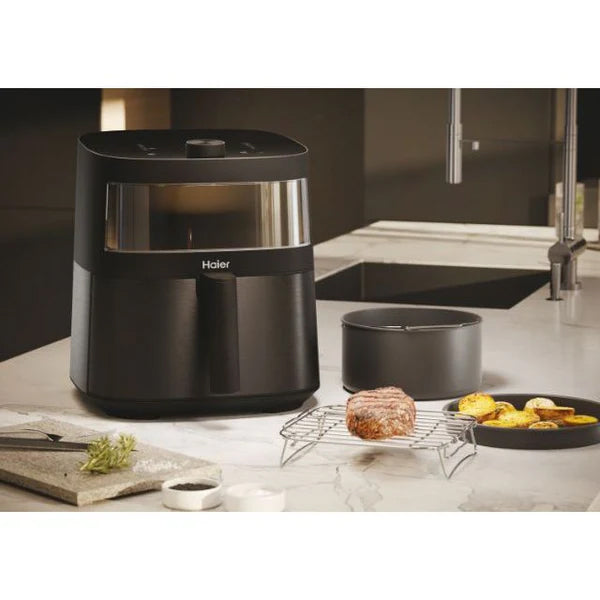 Haier I-Master Series 5 7L Air Fryer - Black | HAF5TWA3 001 from Haier - DID Electrical