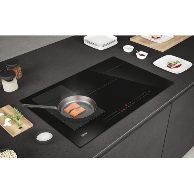 Haier 6 Series 80cm Built-In Induction Hob - Black | HAMTSJ86MC/1 from Haier - DID Electrical