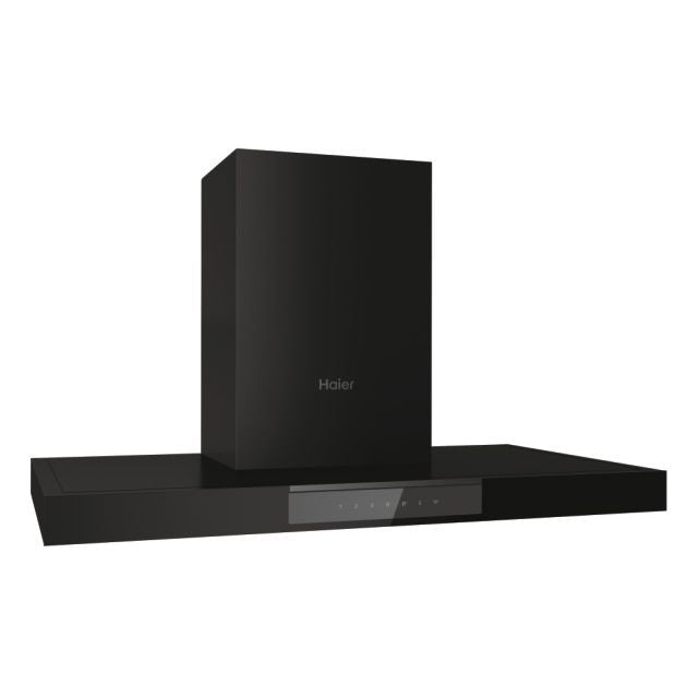 Haier I-Link 90CM Chimney Cooker Hood - Black | HATS9DS46BWIFI from Haier - DID Electrical