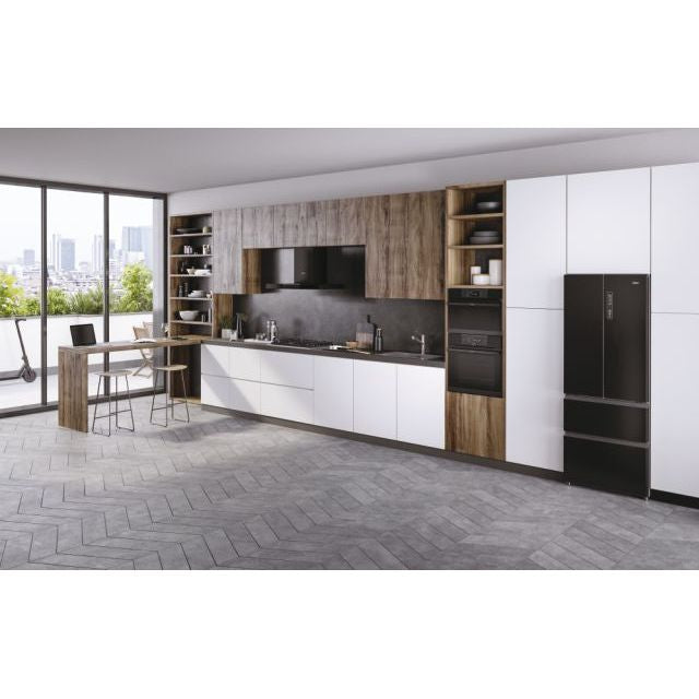 Haier I-Link 90CM Chimney Cooker Hood - Black | HATS9DS46BWIFI from Haier - DID Electrical