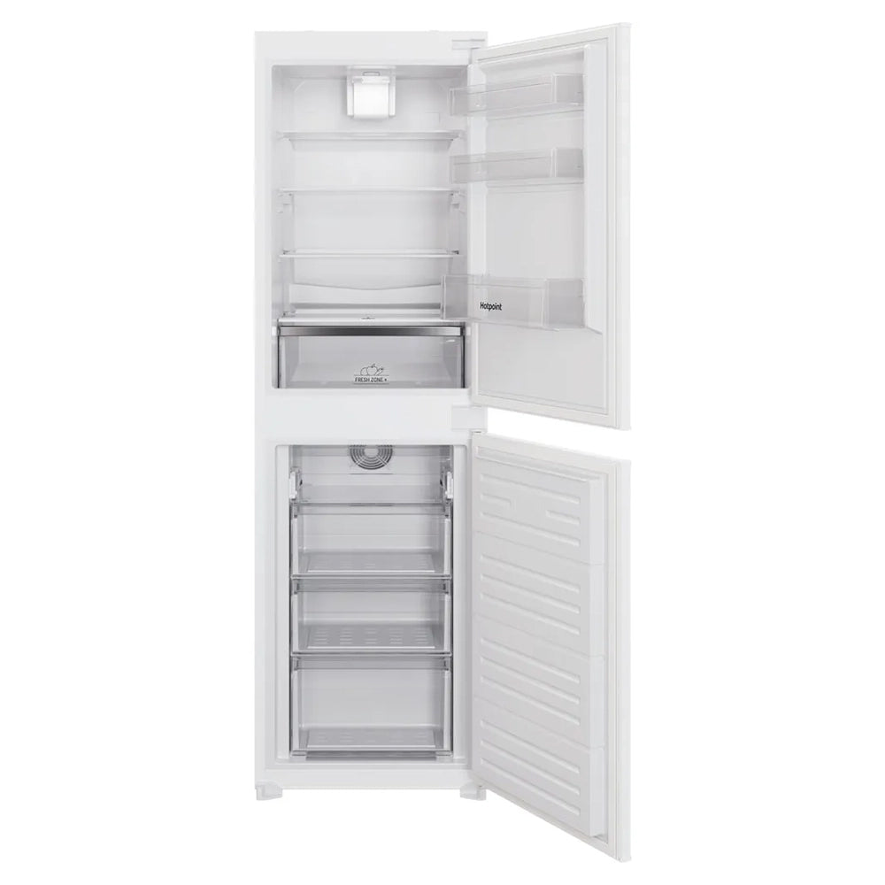 Hotpoint 230L No Frost Integrated Fridge Freezer - White | HBC18 5050 F2 from Hotpoint - DID Electrical