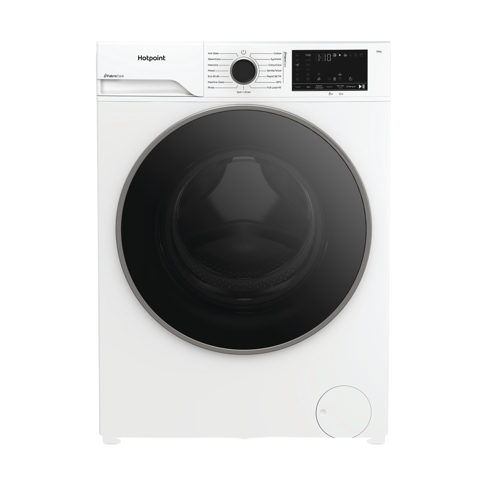 Hotpoint 12KG 1300RPM Freestanding Washing Machine - White | HBCA123CAREUK