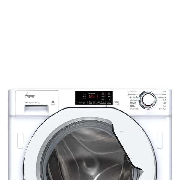 Hoover H-Wash & Dry 300 Lite 9KG/5KG 1400RPM Built-In Washer Dryer - White | HBD 495D14/1-80