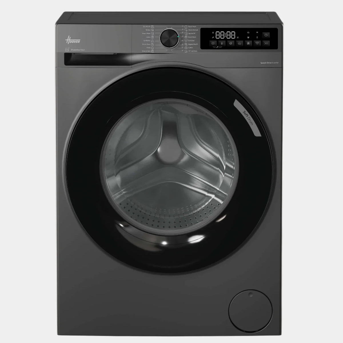 Hoover Pro Wash Series 3 10KG 1400RPM Freestanding Washing Machine - Graphite | HBR 410BL8G-80