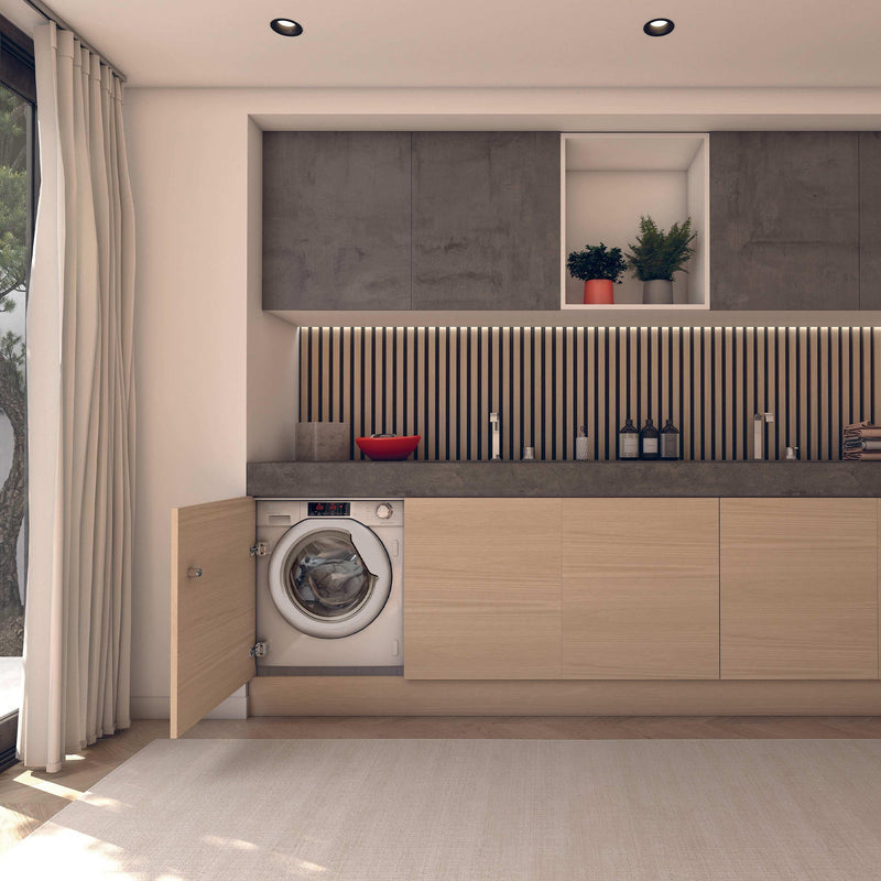 Hoover H-Wash 300 9KG 1400RPM Built-In Washing Machine - White | HBW 49TAMEJ-80