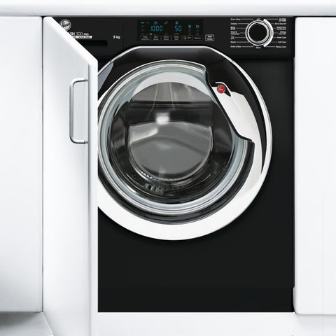 Hoover H-WASH 300 PRO 9KG 1600RPM Built-In Washing Machine - Black | HBWOS69TAMCBET80