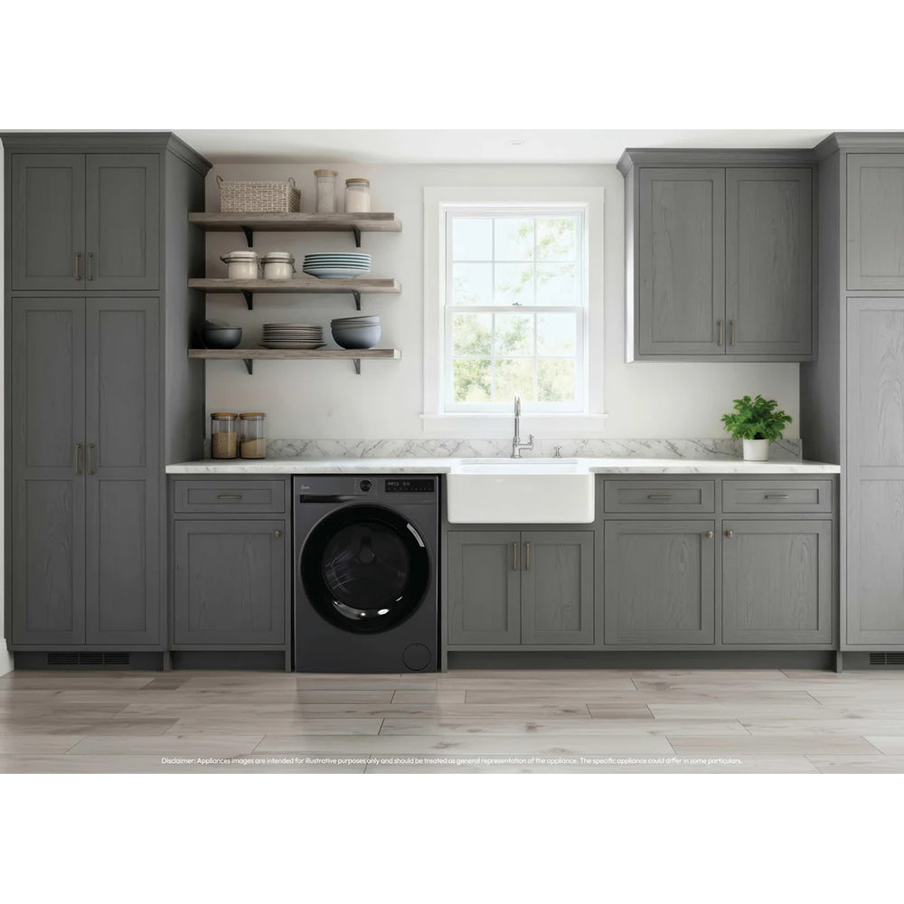 Hoover Pro Wash & Dry Series 3 9KG/6KG 1400RPM Freestanding Washer Dryer - Polar Night Grey | HBWR 496B8G-80 from Hoover - DID Electrical